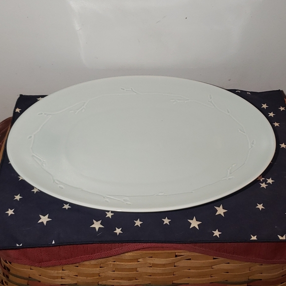 Dansk wild willow Caledon platter - Picture 1 of 3